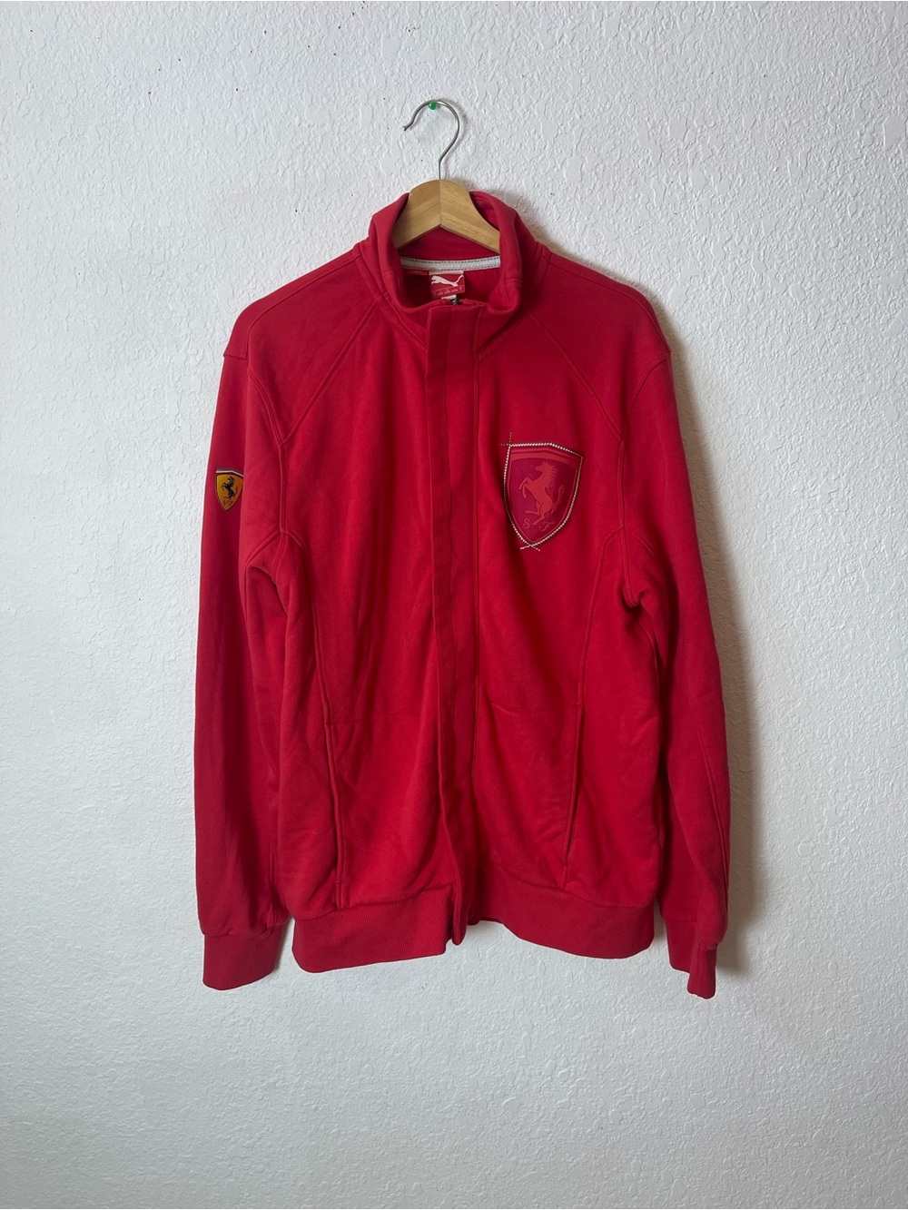 Puma × Scuderia 1947 Ferrari full-zip track top jacket size L